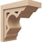 Ekena Millwork 8"W x 16"D x 16"H Classic Sheridan Rough Cedar Woodgrain TimberThane Corbel, Primed Tan CORUR08X16X16SHERCPR - alternate 1
